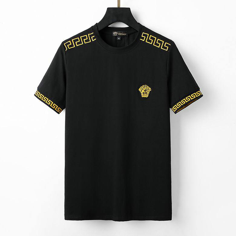Wholesale Cheap V ersace mens Short Sleeve T-Shirts for Sale