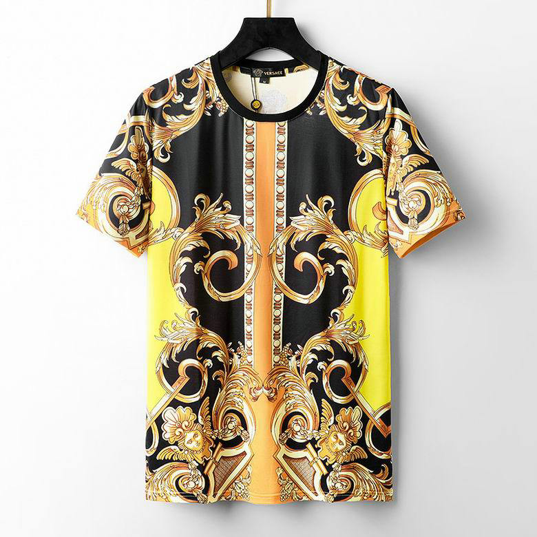 Wholesale Cheap V ersace mens Short Sleeve T-Shirts for Sale