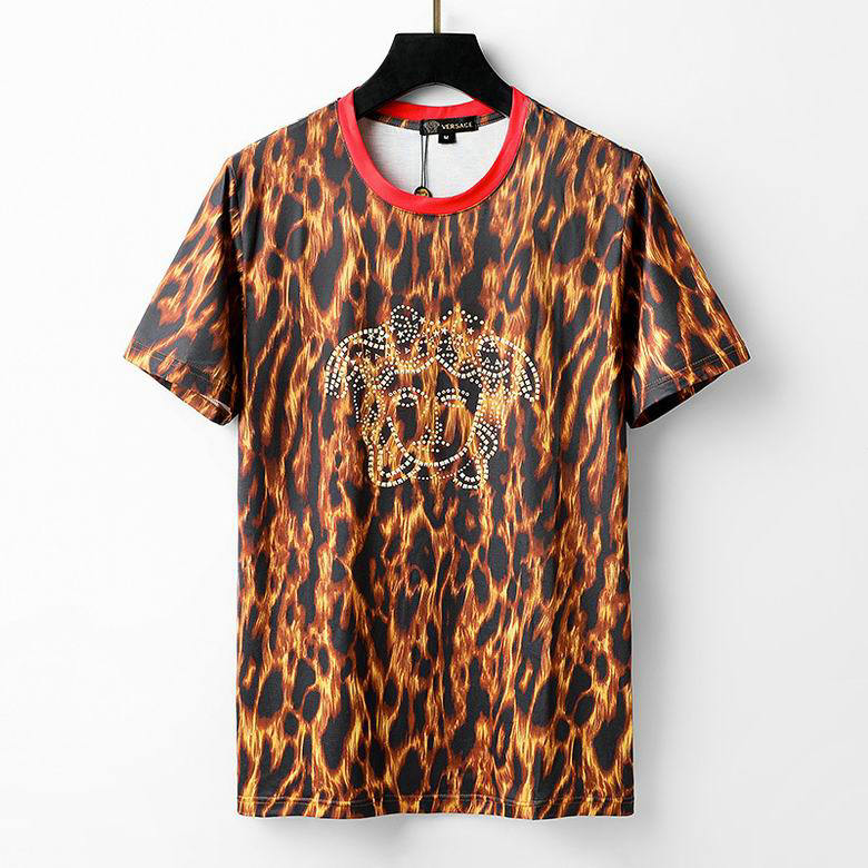 Wholesale Cheap V ersace mens Short Sleeve T-Shirts for Sale
