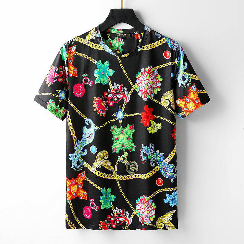 Wholesale Cheap V ersace mens Short Sleeve T-Shirts for Sale