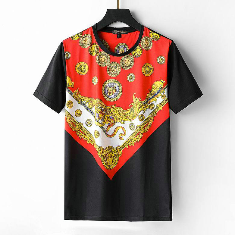 Wholesale Cheap V ersace mens Short Sleeve T-Shirts for Sale