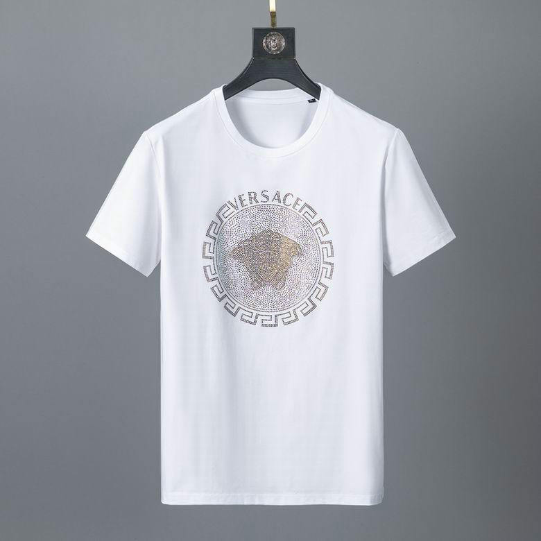 Wholesale Cheap V ersace mens Short Sleeve T-Shirts for Sale