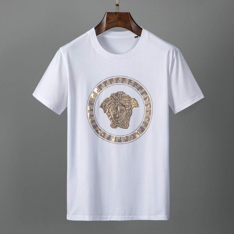 Wholesale Cheap V ersace mens Short Sleeve T-Shirts for Sale