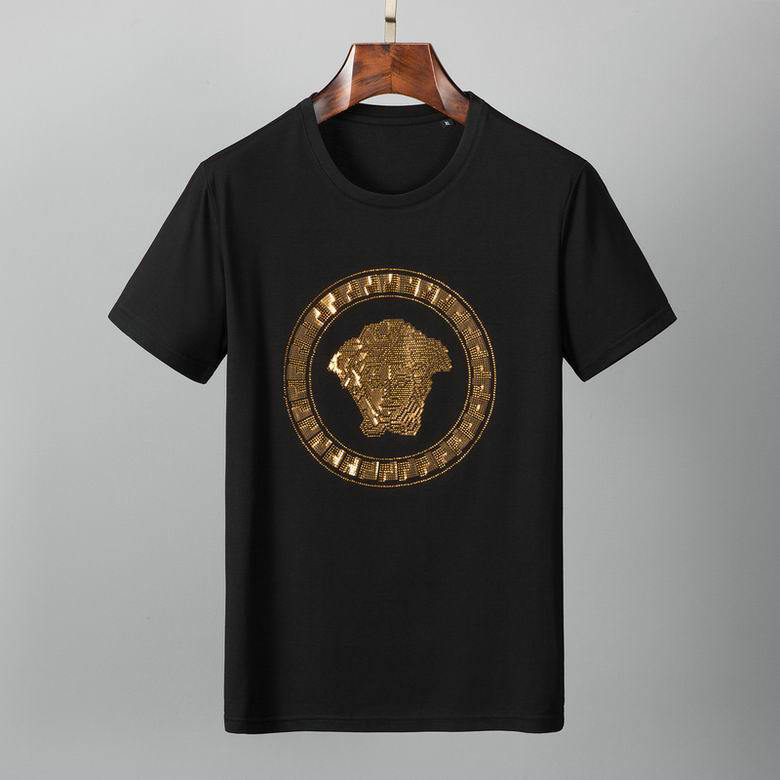 Wholesale Cheap V ersace mens Short Sleeve T-Shirts for Sale