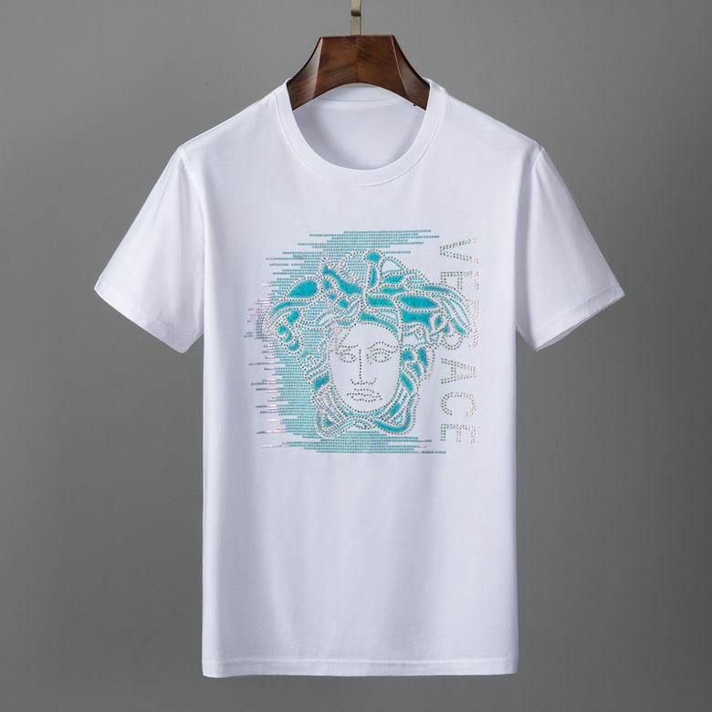 Wholesale Cheap V ersace mens Short Sleeve T-Shirts for Sale