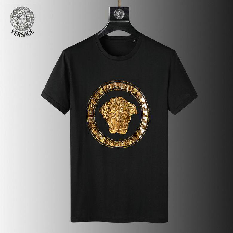 Wholesale Cheap V ersace mens Short Sleeve T-Shirts for Sale