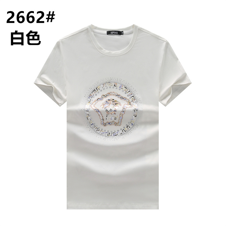 Wholesale Cheap V ersace Short Sleeve men T Shirts for Sale