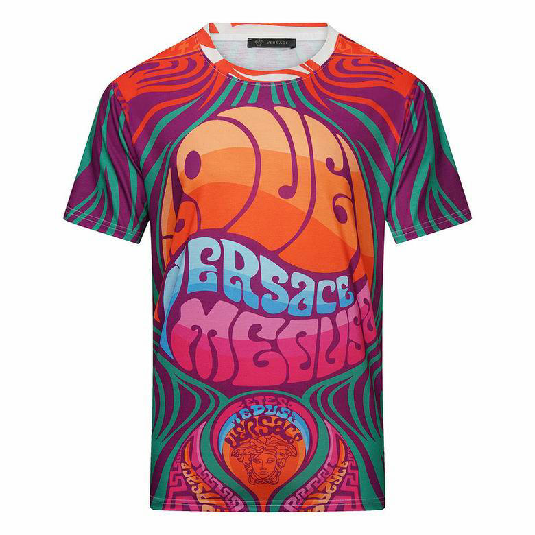 Wholesale Cheap V ersace Short Sleeve T Shirts for Sale