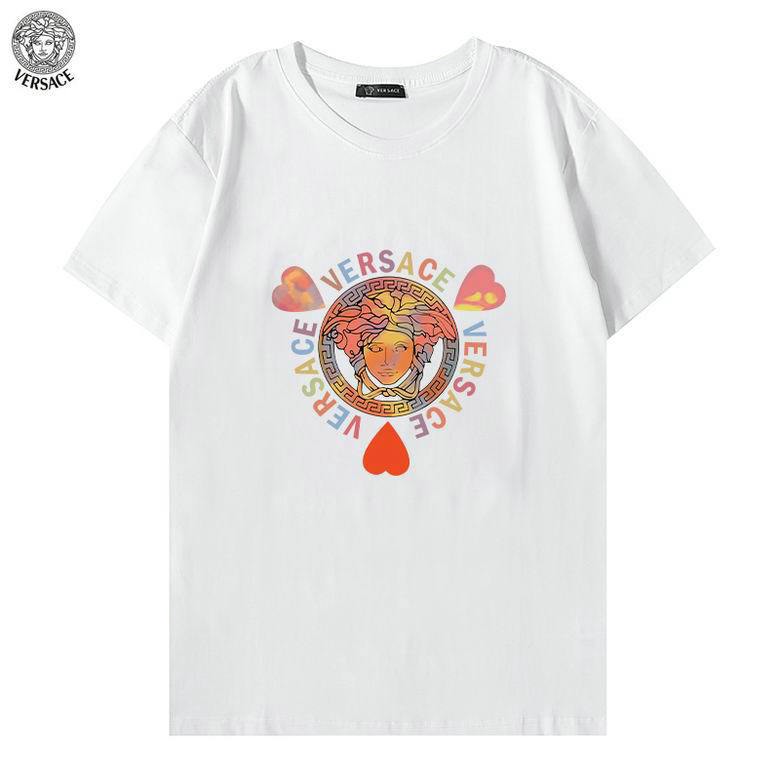 Wholesale Cheap V ersace mens Short T-Shirts for Sale