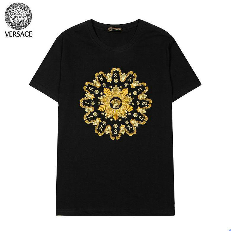 Wholesale Cheap V ersace mens Short T-Shirts for Sale