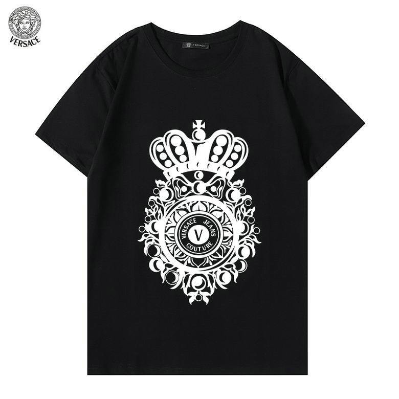 Wholesale Cheap V ersace mens Short T-Shirts for Sale