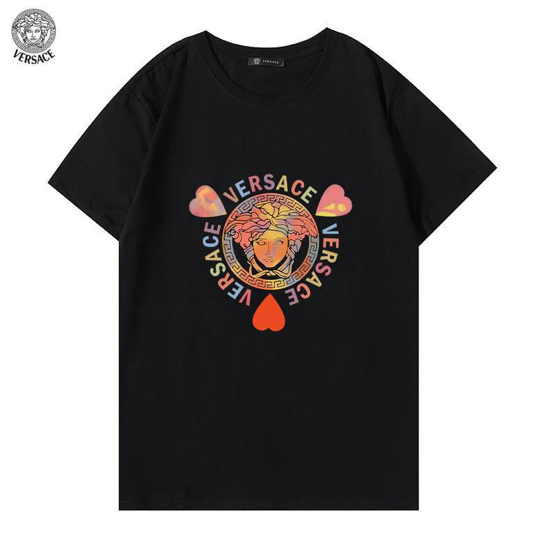 Wholesale Cheap V ersace mens Short T-Shirts for Sale