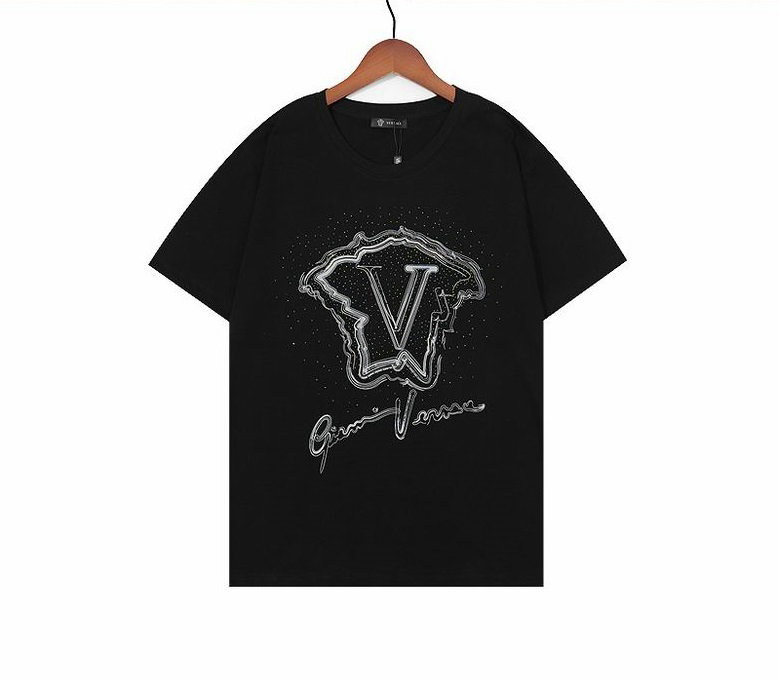 Wholesale Cheap V ersace Short Sleeve T Shirts for Sale