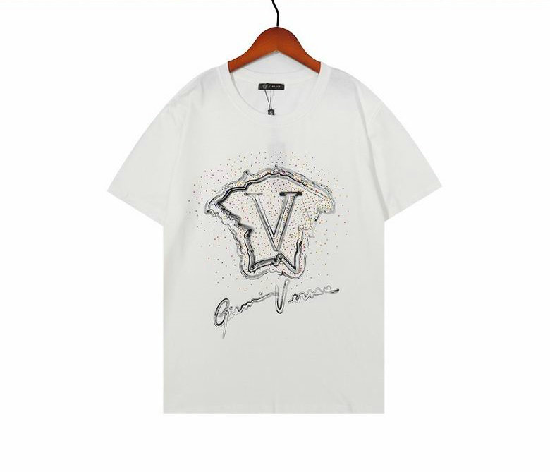 Wholesale Cheap V ersace Short Sleeve T Shirts for Sale