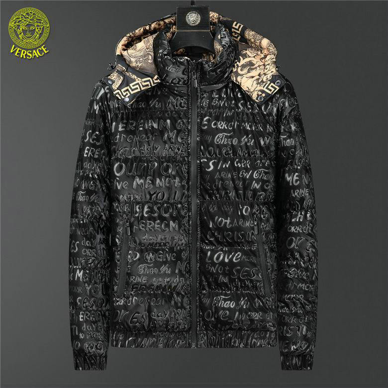Wholesale Cheap V ersace Down Jacket  for Sale