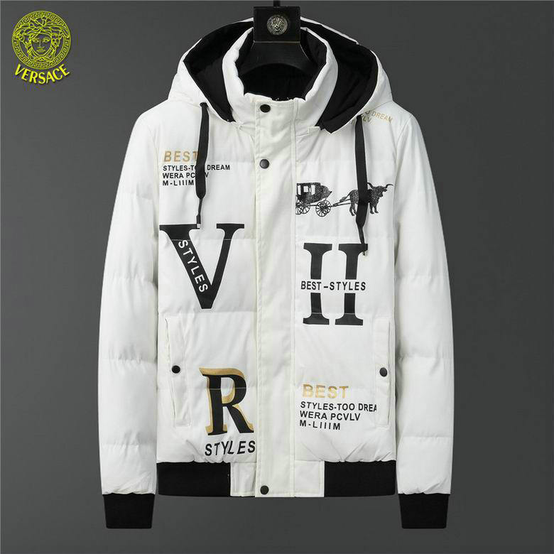 Wholesale Cheap V ersace Down Jacket  for Sale