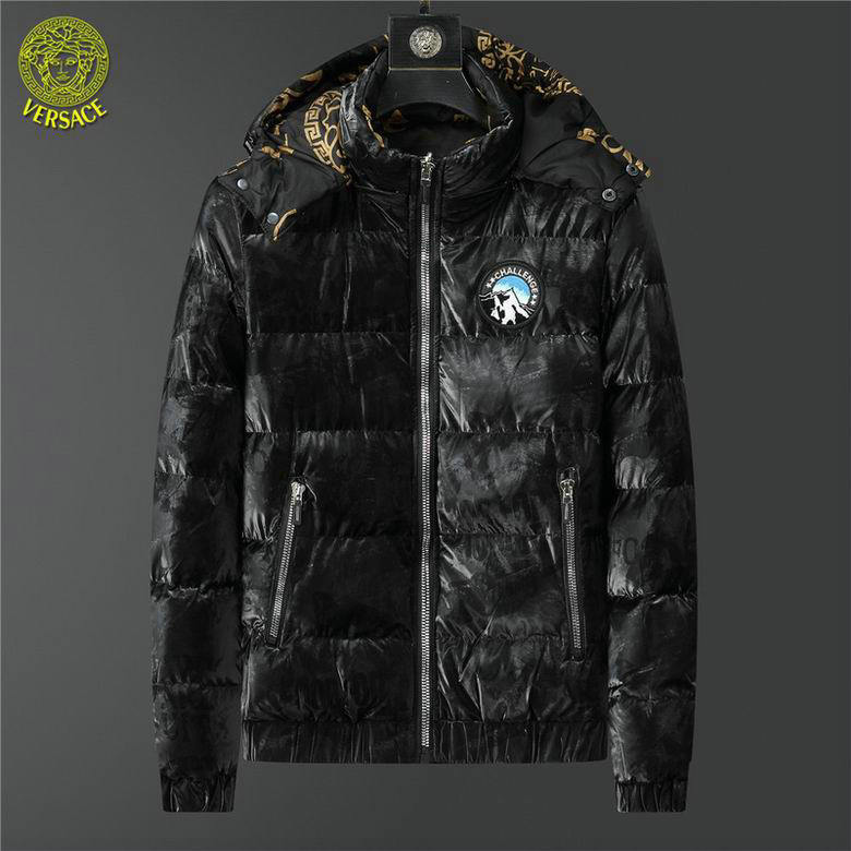 Wholesale Cheap V ersace Down Jacket  for Sale