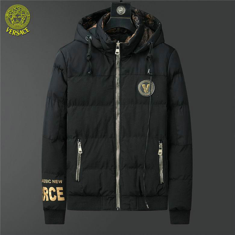 Wholesale Cheap V ersace Down Jacket  for Sale