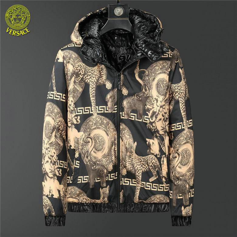 Wholesale Cheap V ersace Down Jacket  for Sale