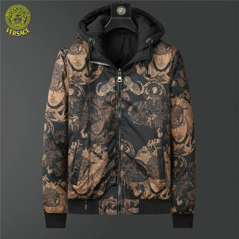 Wholesale Cheap V ersace Down Jacket  for Sale