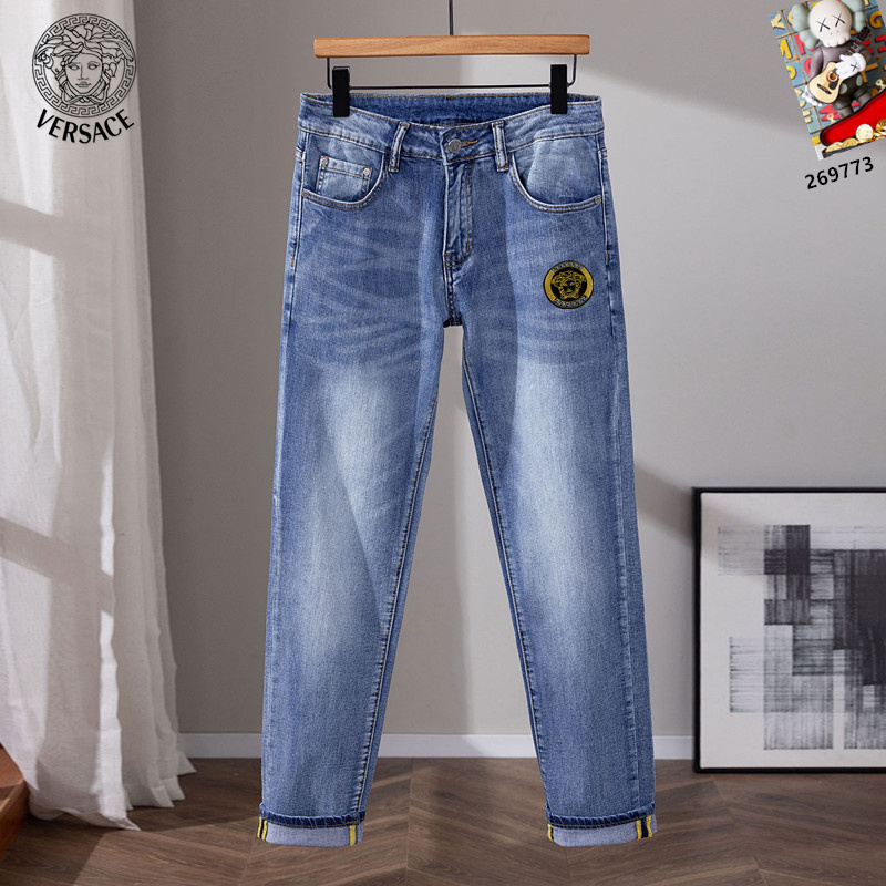 Wholesale Cheap V.ersace Replica Designer Jeans for Sale