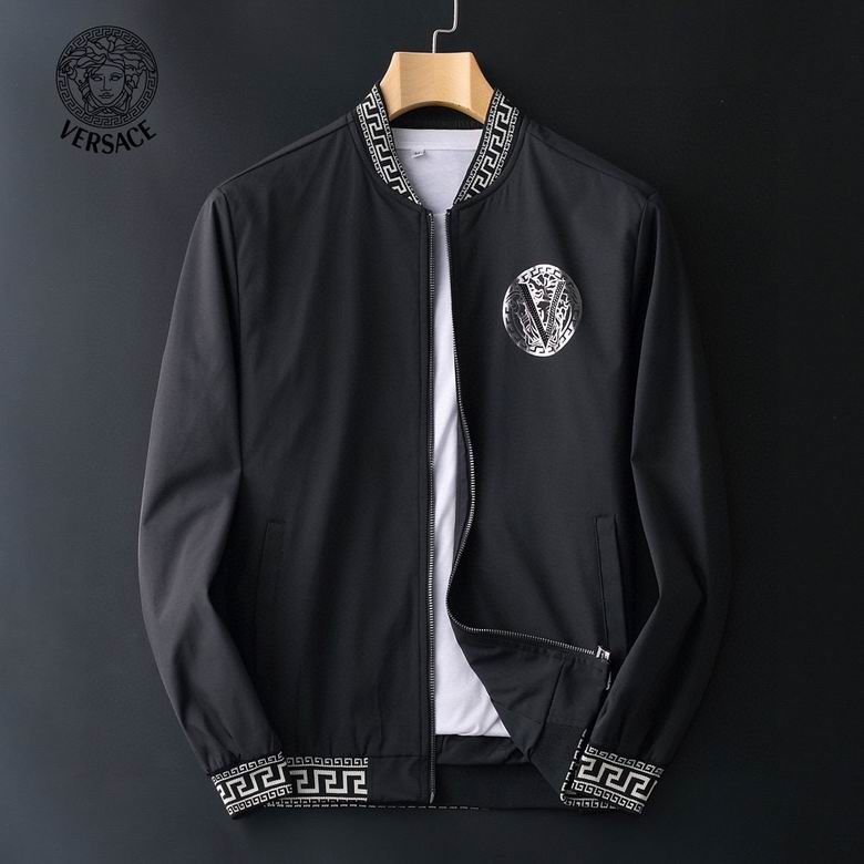 Wholesale Cheap V ersace Replica Jackets for Sale