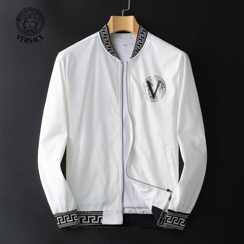 Wholesale Cheap V ersace Replica Jackets for Sale