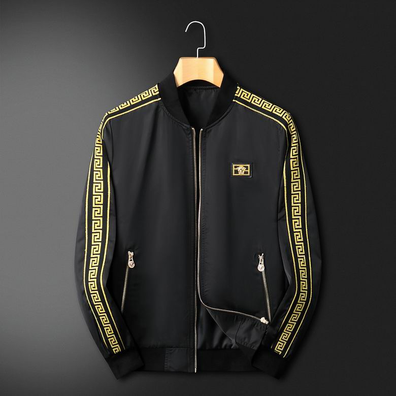 Wholesale Cheap V ersace Replica Jackets for Sale