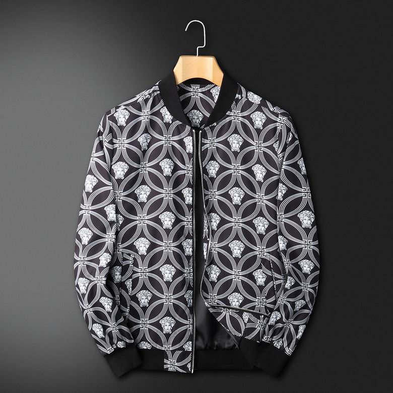 Wholesale Cheap V ersace Replica Jackets for Sale