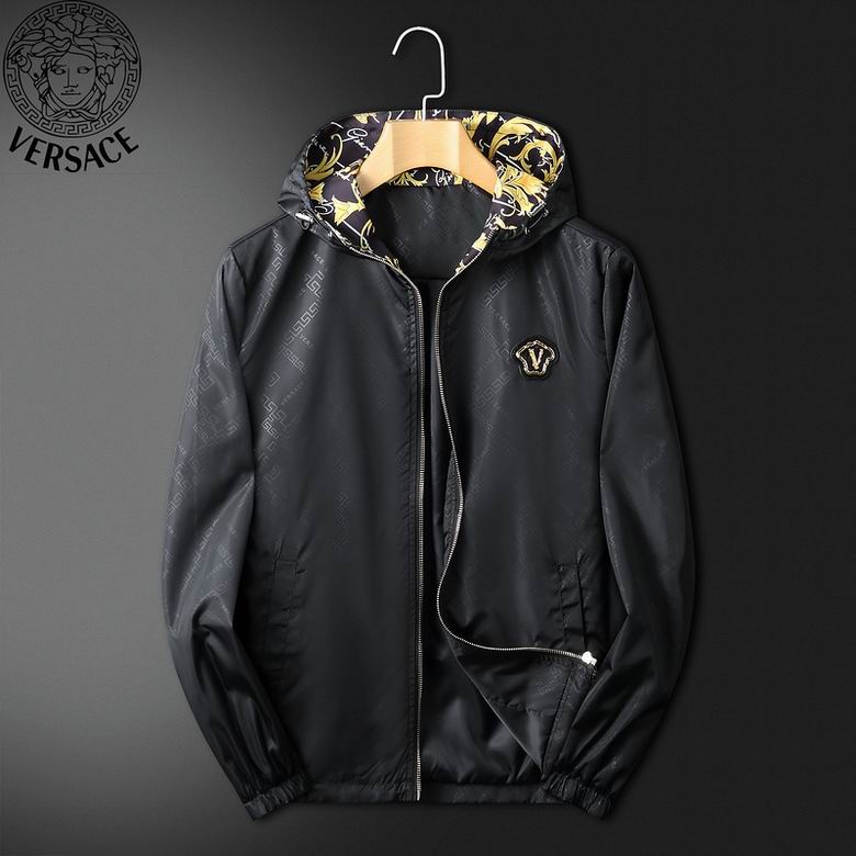 Wholesale Cheap V ersace Replica Jackets for Sale
