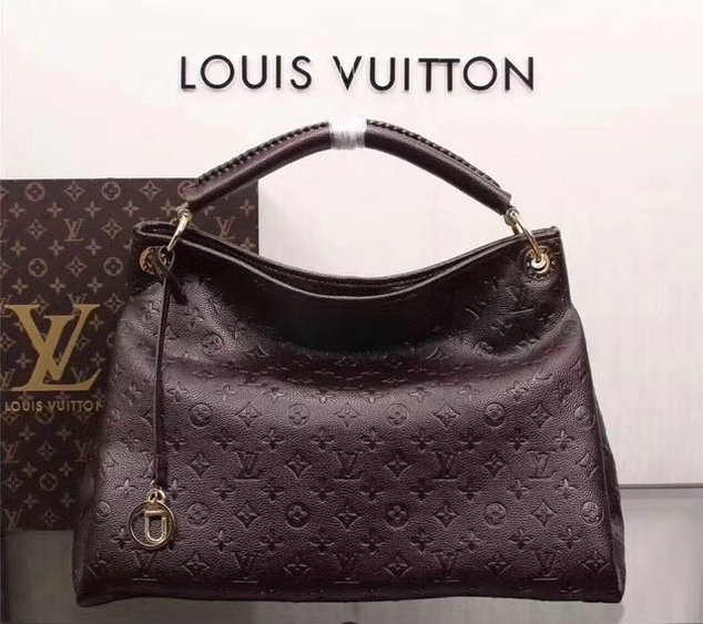 Wholesale AAA Louis Vuitton ARTSY MM Monogram Empreinte Leather Handbags Sale-00255
