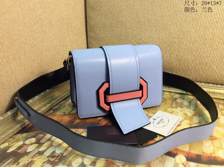 Wholesale Top Brands Prada Replica Handbags-072