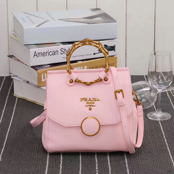 Wholesale Top Brands Prada Replica Handbags-077