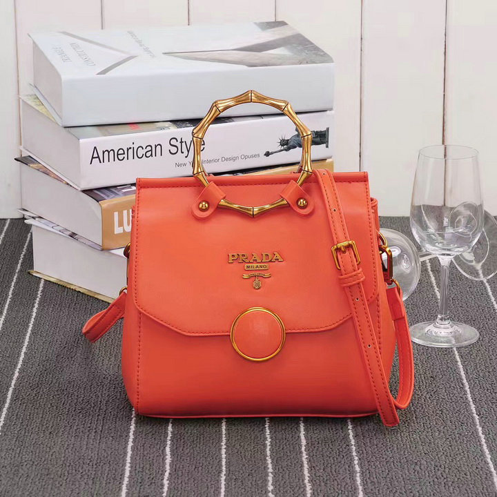 Wholesale Top Brands Prada Replica Handbags-079