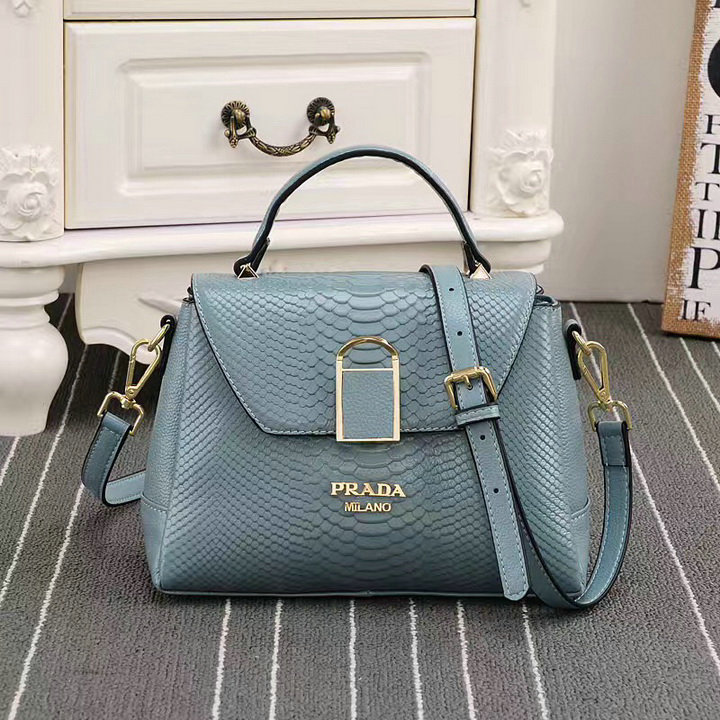 Wholesale Top Brands Prada Replica Handbags-082