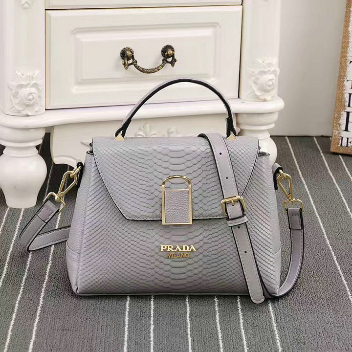 Wholesale Top Brands Prada Replica Handbags-083