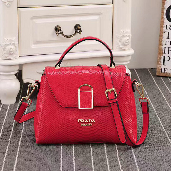 Wholesale Top Brands Prada Replica Handbags-086