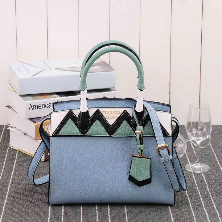 Wholesale Top Brands Prada Replica Handbags-087