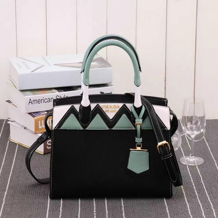 Wholesale Top Brands Prada Replica Handbags-089