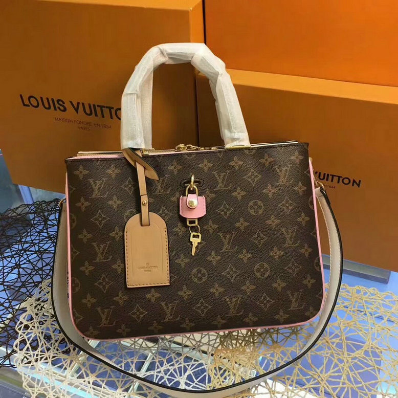 Wholesale Cheap Louis Vuitton Millefeuille Monogram Canvas Replica Handbags M44255 for Sale-184