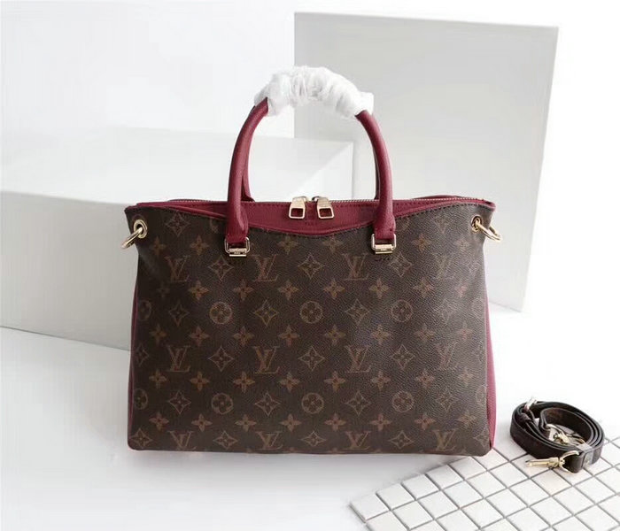 Wholesale Cheap Louis Vuitton Pallas Monogram Canvas Replica Handbags for Sale-211