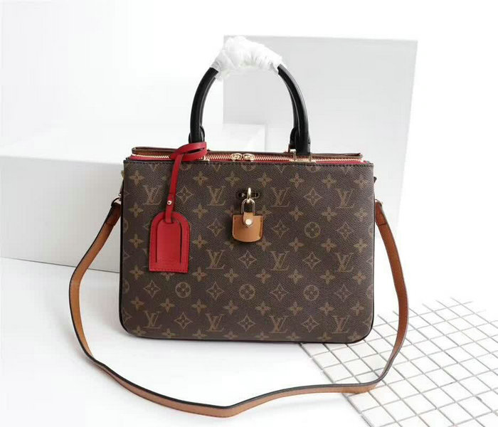 Wholesale Cheap Louis Vuitton Millefeuille Monogram Canvas Replica Handbags For Sale-221