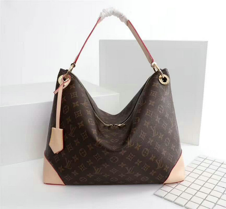 Wholesale Cheap Replica Louis Vuitton Berri PM Monogram Canvas Handbags M41623-223