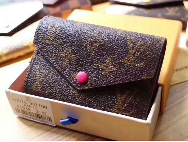 Wholesale Cheap Louis Vuitton Monogram Canvas Wallet Replica for Sale-361