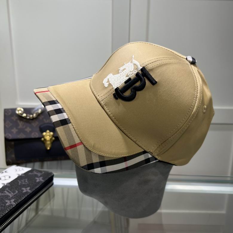 Wholesale Cheap B urberry Replica Designer Baseball Caps for Sale