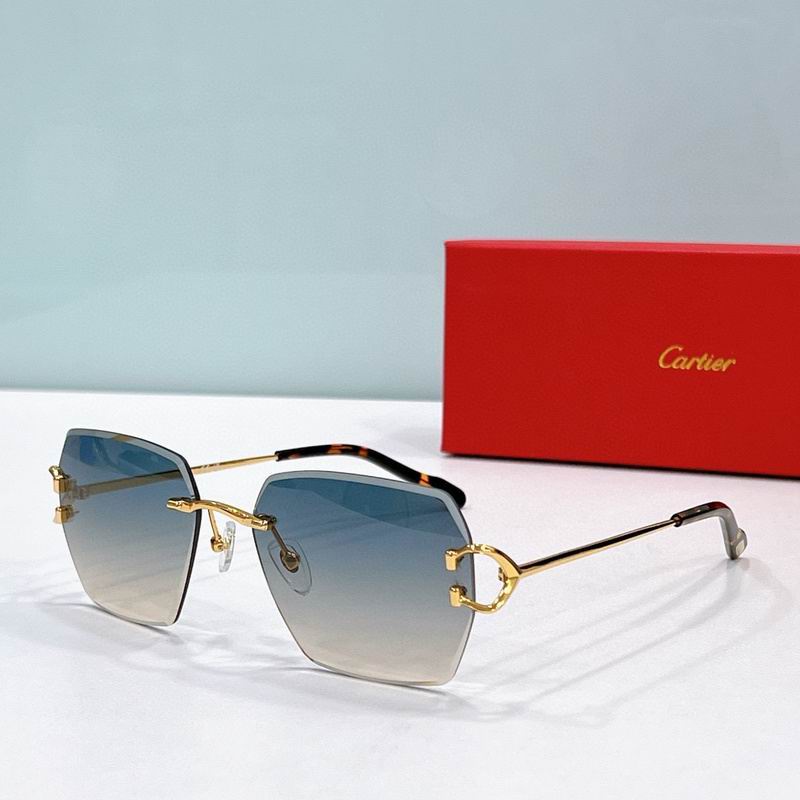 Wholesale Cheap AAA Fashion Cartier Replica Sunglasses & Glasses for Sale