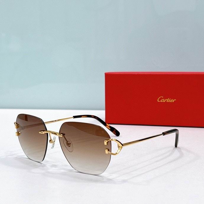 Wholesale Cheap AAA Fashion Cartier Replica Sunglasses & Glasses for Sale