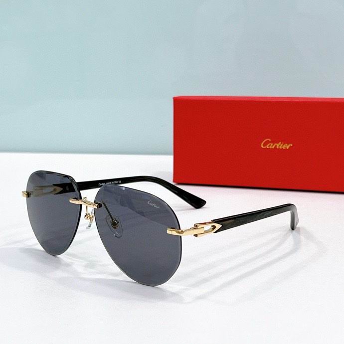 Wholesale Cheap AAA Fashion Cartier Replica Sunglasses & Glasses for Sale