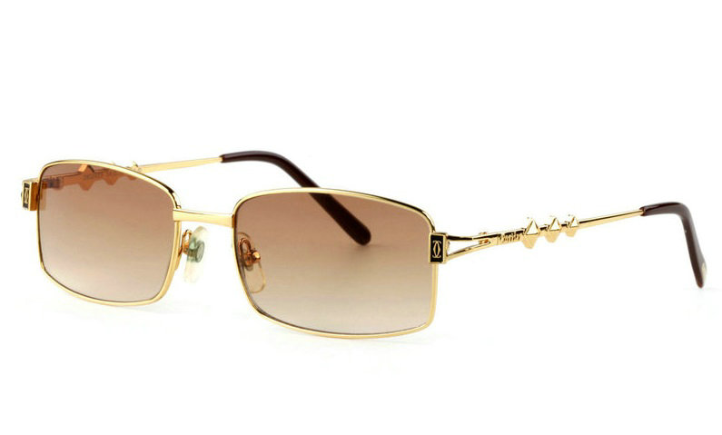 Wholesale Replica Cartier Full Rim Metal Eyeglasses for Sale-020