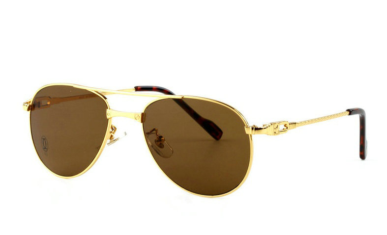 Wholesale Replica Cartier Full Rim Metal Eyeglasses for Sale-027